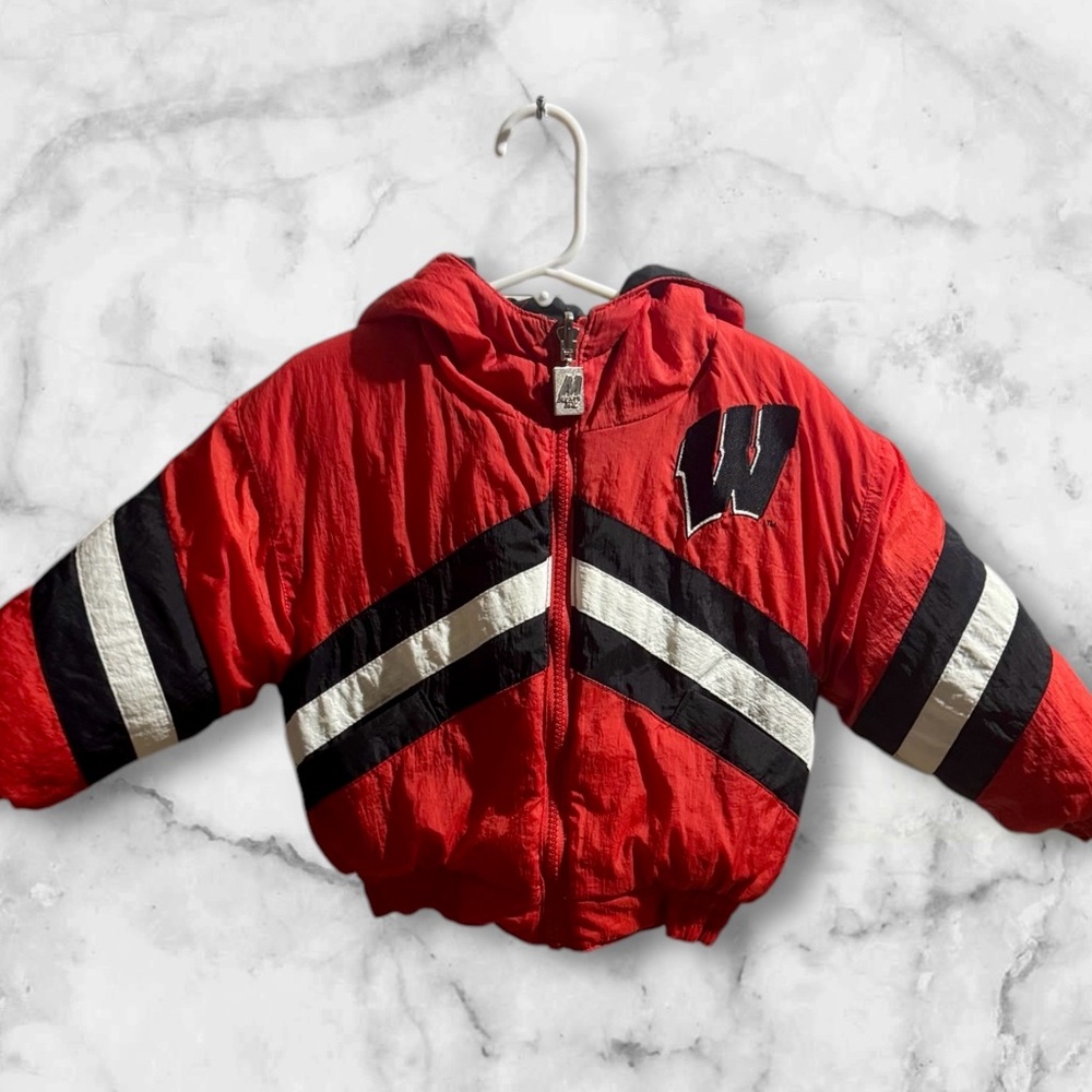Vintage Wisconsin Badgers Mighty-Mac reversible jacket
